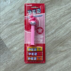 Sanrio My Melody Rabbit Vintage Collectible PEZ Dispenser with Pink Stem - NWT